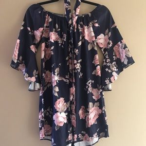 Off the shoulder dress